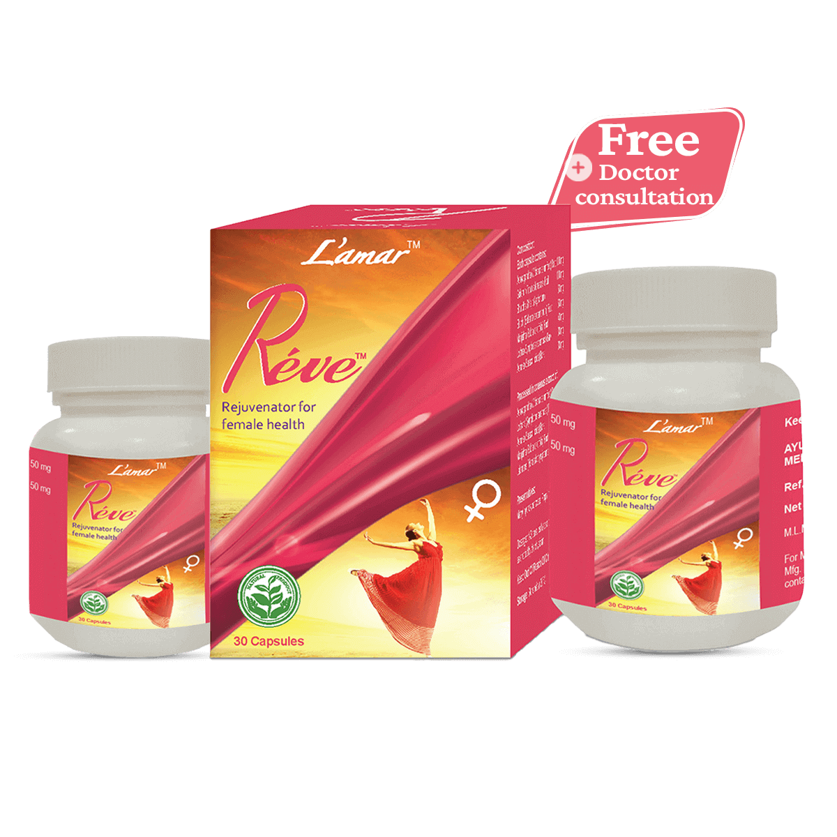 Get REVE CAPSULES (30’s) with Free Doctor consultation