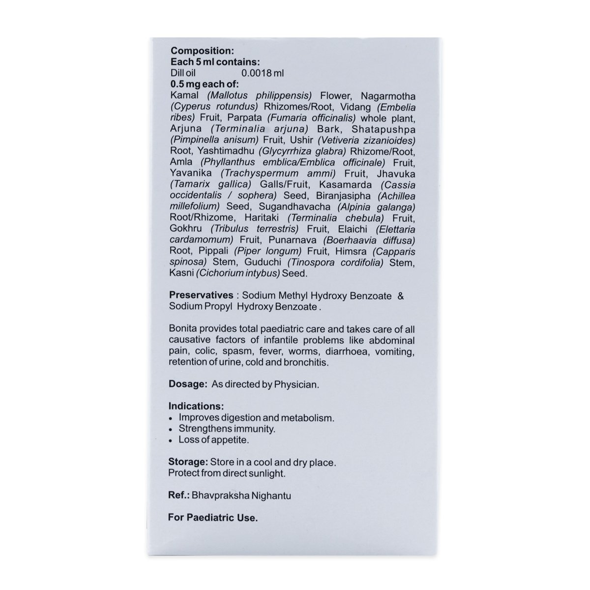 BONITA SYRUP at lamar